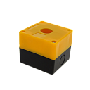 Корпус КП101 пластиковый 1 кнопка желтый EKF PROxima-Корпуса для светосигнальной арматуры - купить по низкой цене в интернет-магазине, характеристики, отзывы | АВС-электро