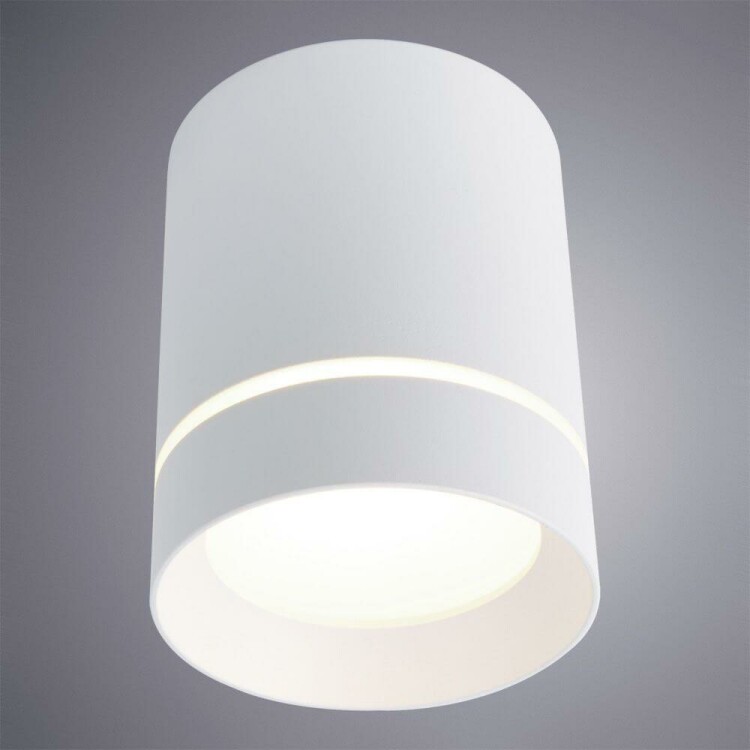 Накладной светильник Arte Lamp 1909  A1909PL-1WH "цилиндр" белый