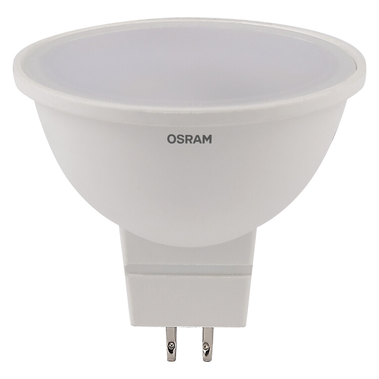 Лампа светодиод. (LED) с отраж. MR16 GU5.3  7Вт 560лм 3000К 230В матов. Black Osram