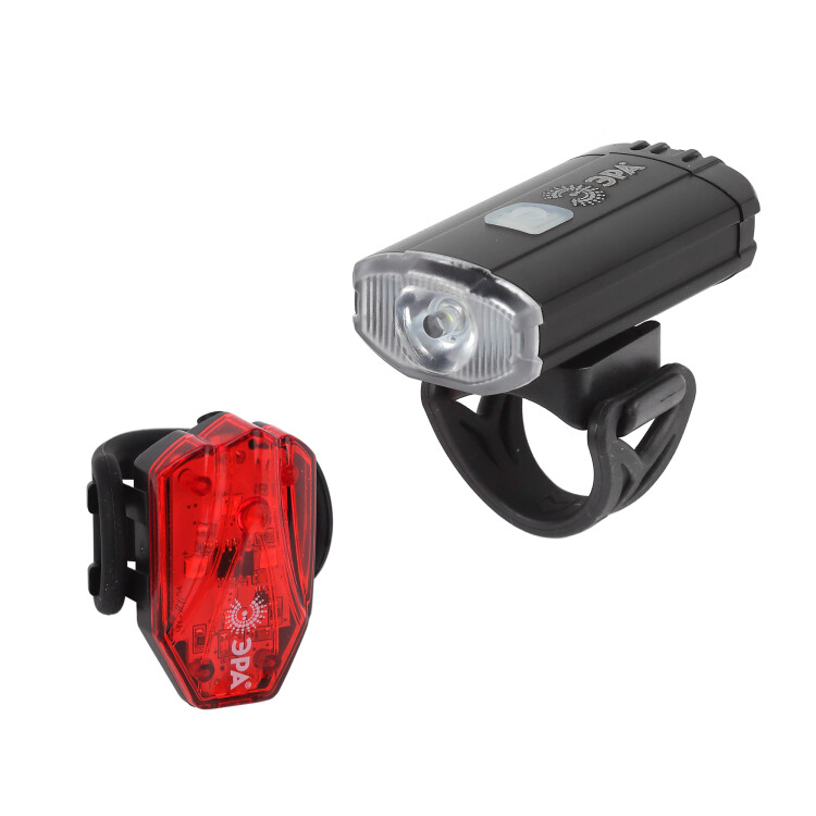 Велосипедный фонарь светодиодный ЭРА VA-801 2 в 1 аккумуляторный, передний, CREE XPG + подсветка SMD