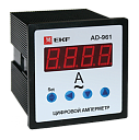 Амперметр AD-961 цифровой на панель (96х96) однофазный EKF  PROxima-Амперметры щитовые - купить по низкой цене в интернет-магазине, характеристики, отзывы | АВС-электро