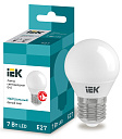 Лампа светодиод. (LED) Шар Е27  7Вт 630лм 4000К 230В матов. IEK-Лампы светодиодные - купить по низкой цене в интернет-магазине, характеристики, отзывы | АВС-электро