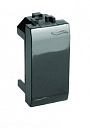 Заглушка 1мод черная ДКС-Накладки и вставки для ЭУИ - купить по низкой цене в интернет-магазине, характеристики, отзывы | АВС-электро
