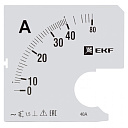 Шкала сменная для A961 40/5А-1,5 EKF PROxima-Шкалы вольтметров, амперметров - купить по низкой цене в интернет-магазине, характеристики, отзывы | АВС-электро