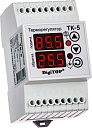 Терморегулятор ТК-5 для систем электрообогрева, монт. на DIN-рейке 35 мм, 4,5А/4,5А, 220В 50Гц-