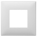 Рамка 2-мод. (1-мест.) ARTLEBEDEV Avanti белое облако-Рамки для ЭУИ - купить по низкой цене в интернет-магазине, характеристики, отзывы | АВС-электро