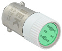 Лампа сменная LED-матрица 12В зеленая  ИЭК-Сигнальные лампы - купить по низкой цене в интернет-магазине, характеристики, отзывы | АВС-электро