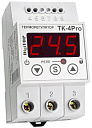 Терморегулятор ТК-4pro, 5 программ, монт. на DIN-рейке 35 мм, 25А,220В 50Гц, –55°C…+125°C-