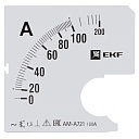 Шкала сменная для A721 100/5А-1,5 EKF PROxima-Шкалы вольтметров, амперметров - купить по низкой цене в интернет-магазине, характеристики, отзывы | АВС-электро