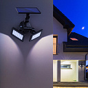 Светильник фасадный (LED) солн бат 5Вт 180лм 6500K IP44 двойной деж.реж. оптик/датч движ ЭРА-Светильники садово-парковые - купить по низкой цене в интернет-магазине, характеристики, отзывы | АВС-электро